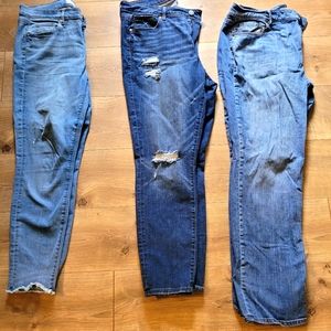 Loft Jeans THREE pairs for 20